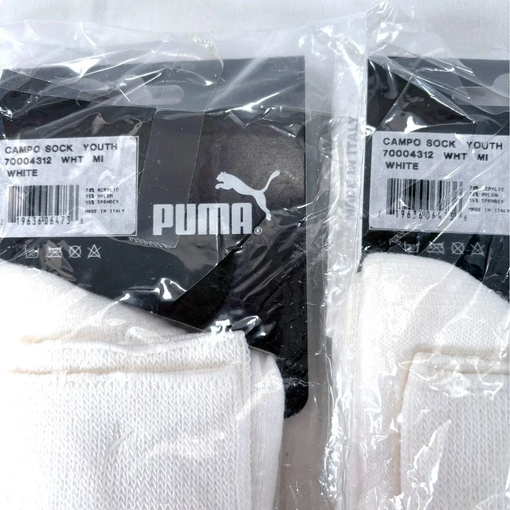 Puma white soccer